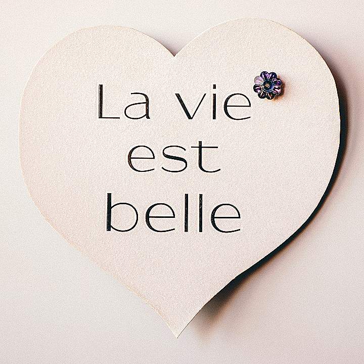 a white round object with black text