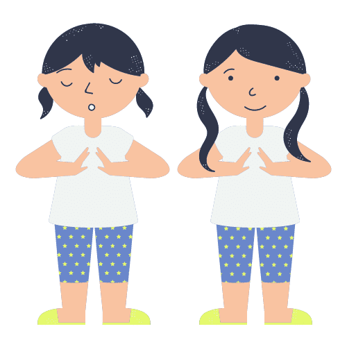 Practice breathing exercises