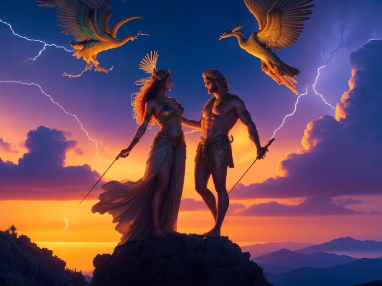 Zeus and Hera: The Divine Love Dance