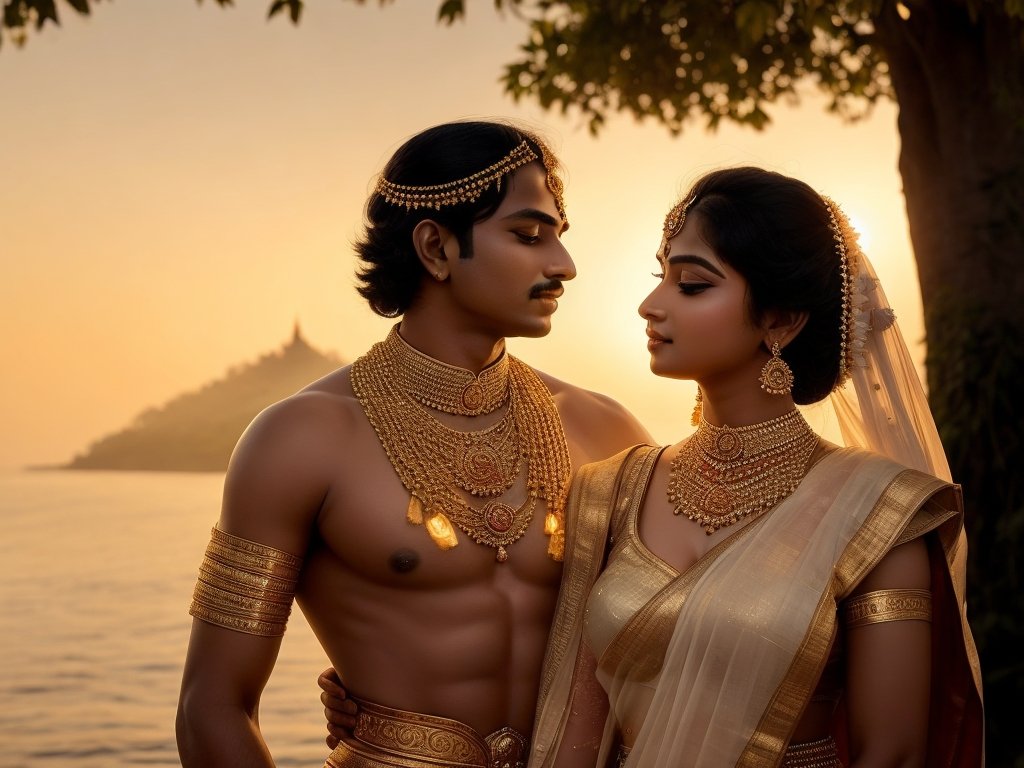 Absolute Reality v16 An intimate scene of Prince Vijaya and Ya 2