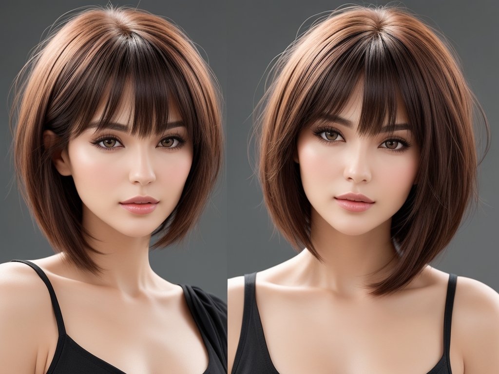 Medium Length Haircuts-Square Face Shape