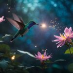 The Dance of the Hummingbird and the Flower