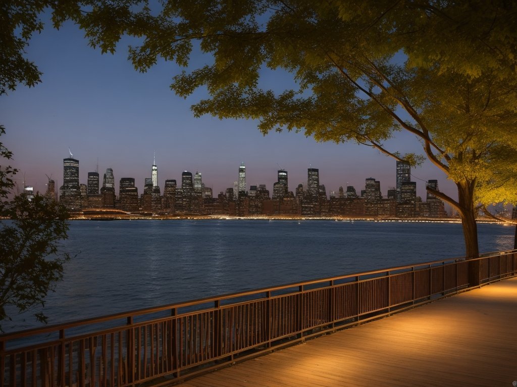 Tranquil Nights at The Brooklyn Heights Promenade