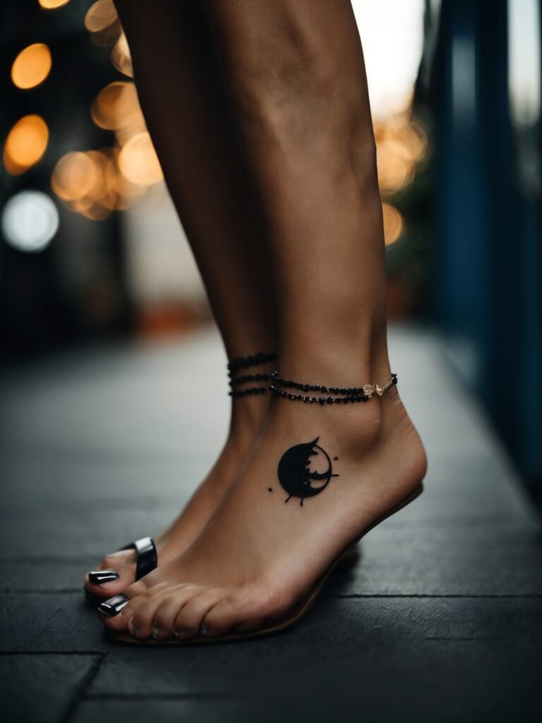 ankle tattoos-6