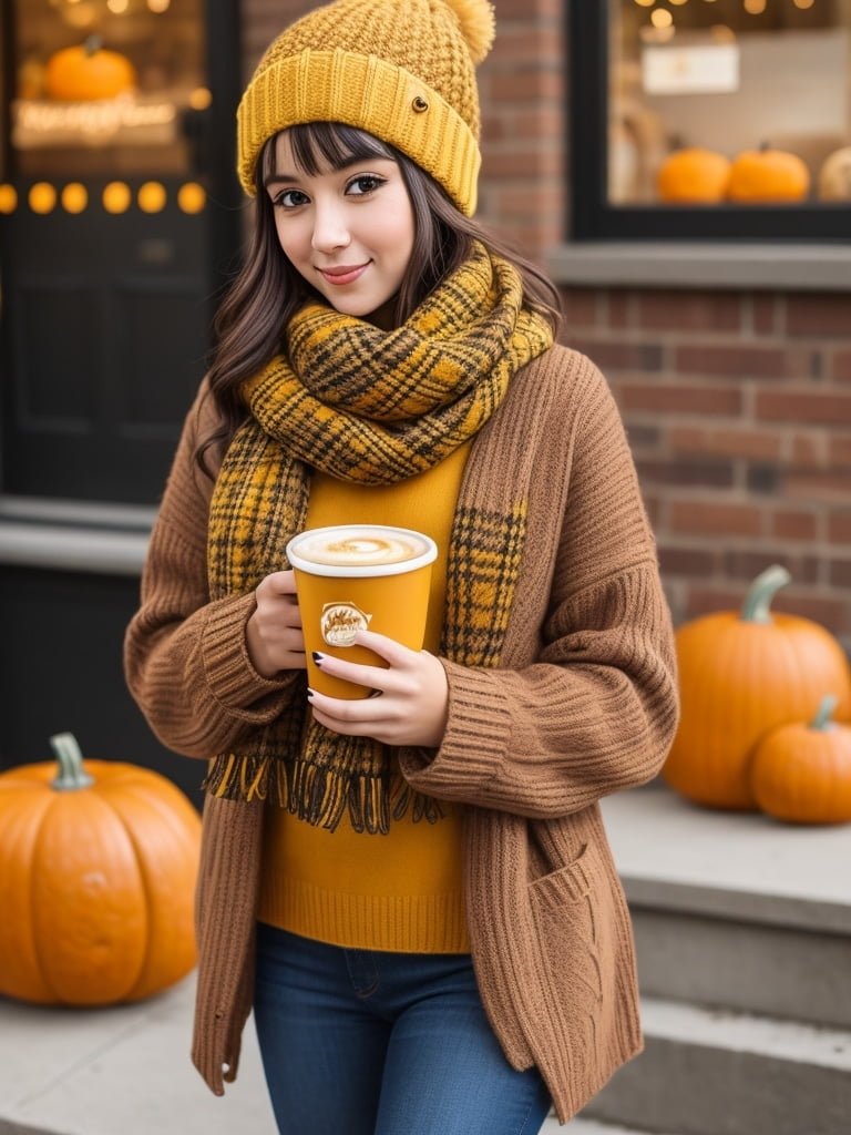 back to school outfits-Cozy Autumn Layers