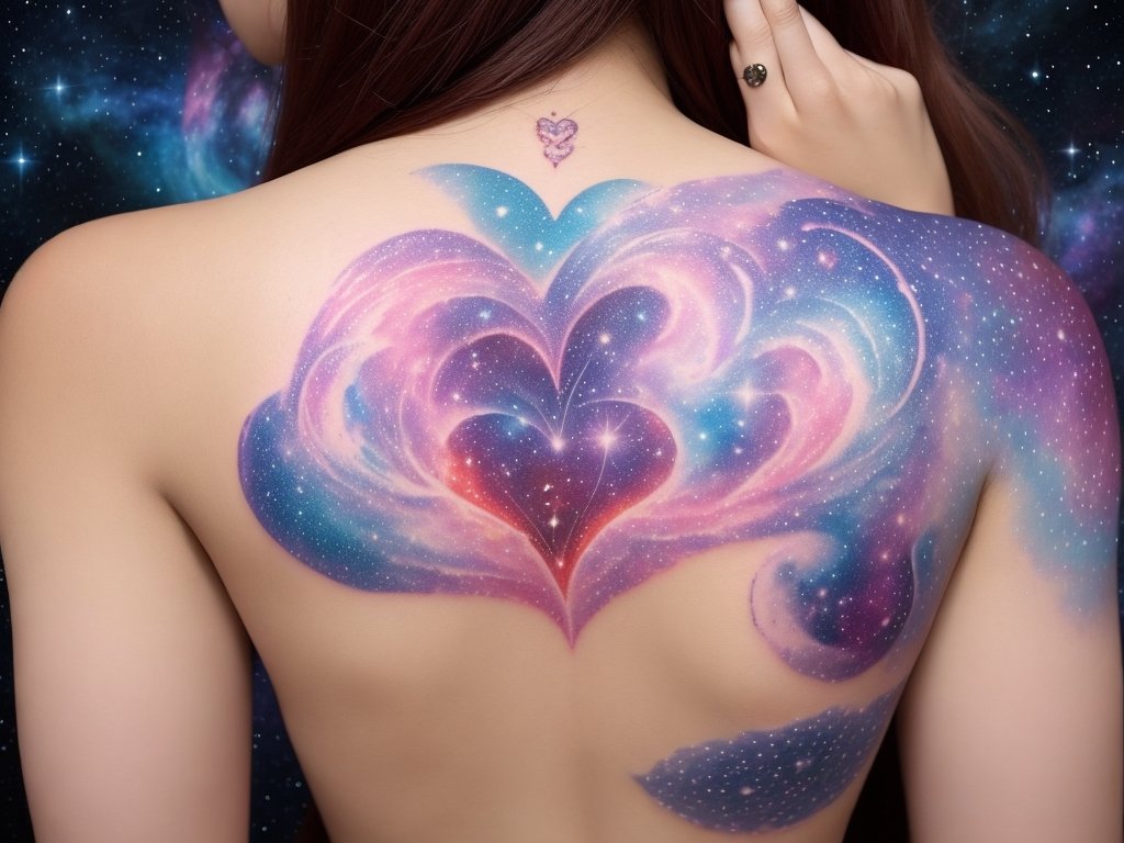 tattoos cover up ideas-Cosmic Connection