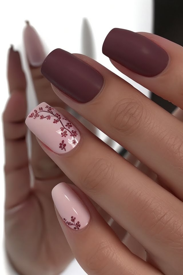 Simple Love Nail Designs