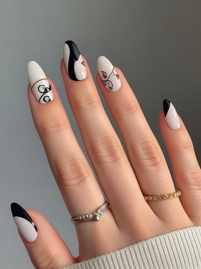 Simple Love Nail Designs