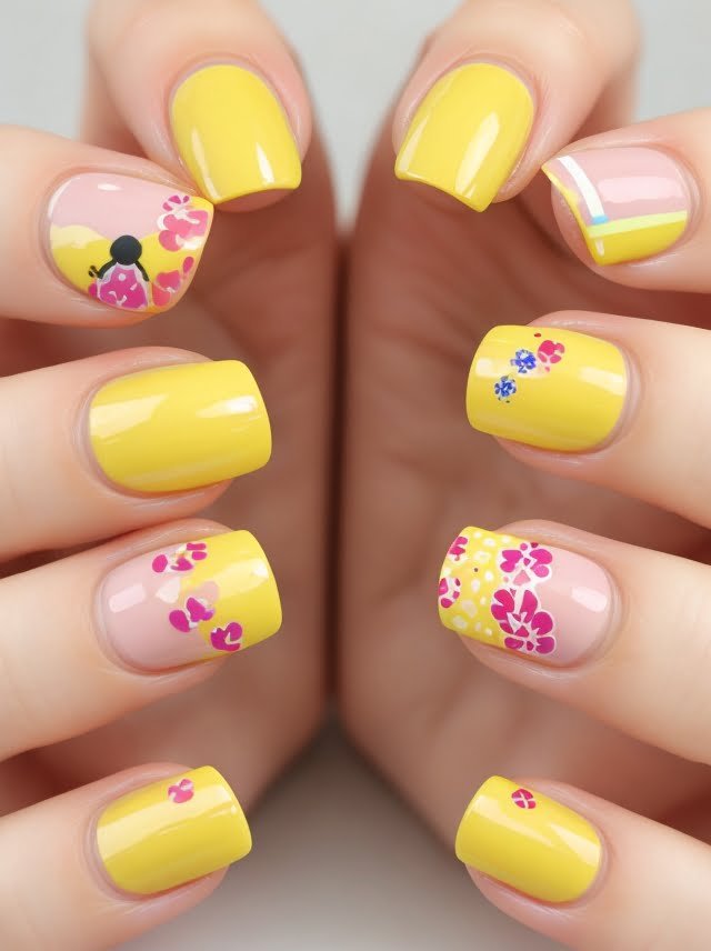 Simple Love Nail Designs