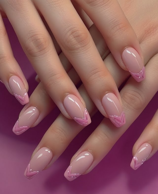 Pink Love Nail Designs