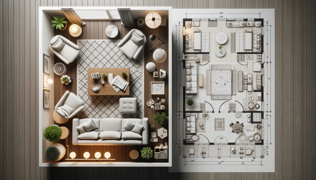 Cozy Home with a Modern Aesthetic Living Room