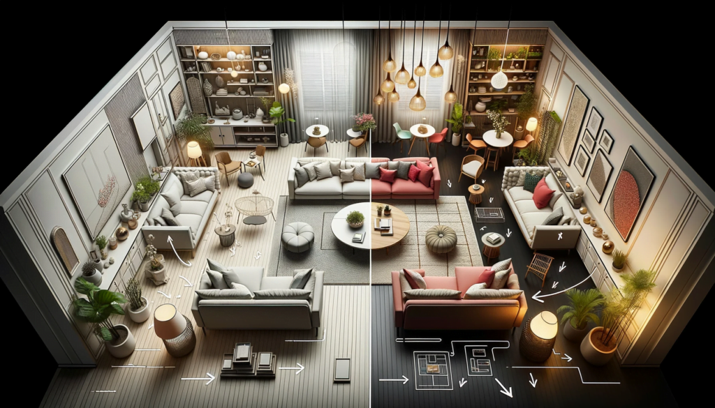 Cozy Home with a Modern Aesthetic Living Room