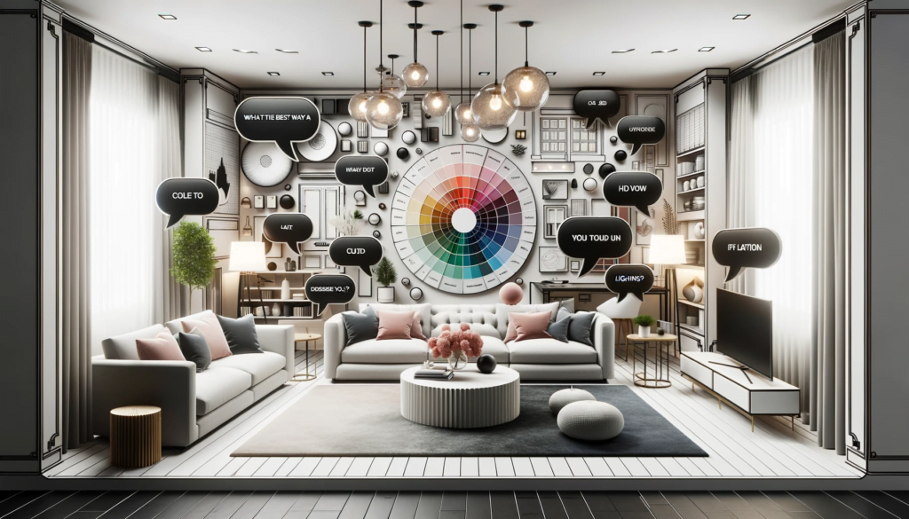 Cozy Home with a Modern Aesthetic Living Room