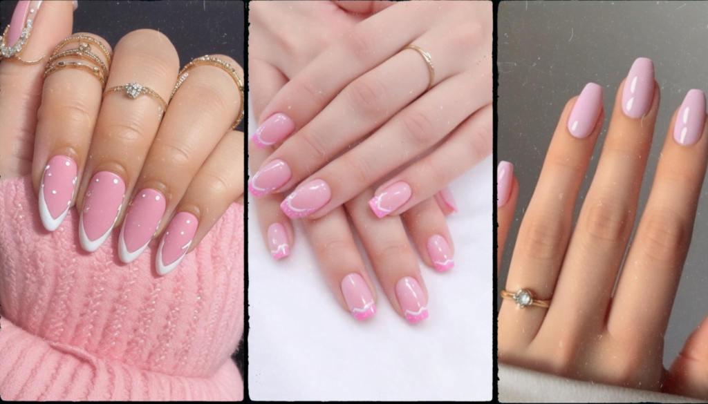 Pink Love Nail Designs