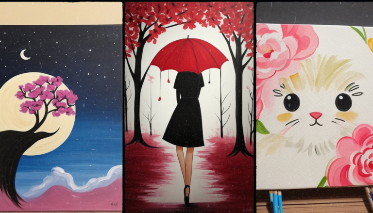 10 Irresistibly Cute & Simple Painting Ideas to Elevate Your Aesthetic in No Time