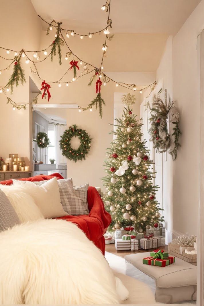 10 DIY Christmas Decor Ideas for a Festive Living Room