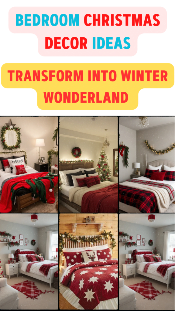 Transform Your Bedroom into a Winter Wonderland with These Christmas Decor Ideas