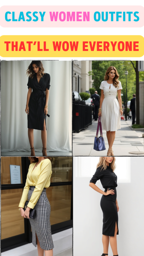 Discover 10 Classy Women Outfits That Are Taking the Fashion World by Storm!
