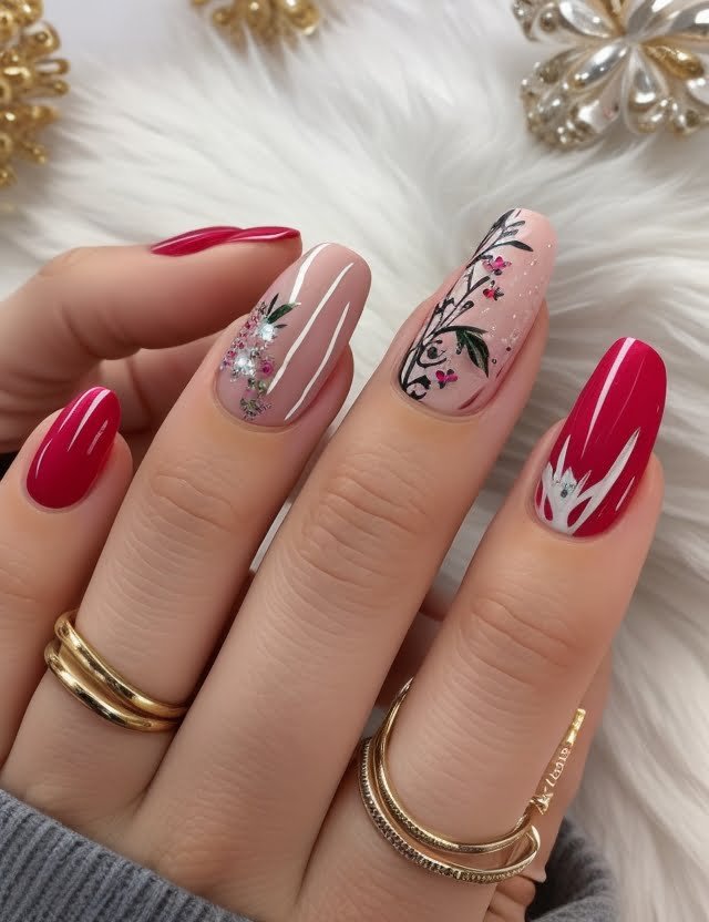 Winter Wonderland: Christmas Nail Art Designs