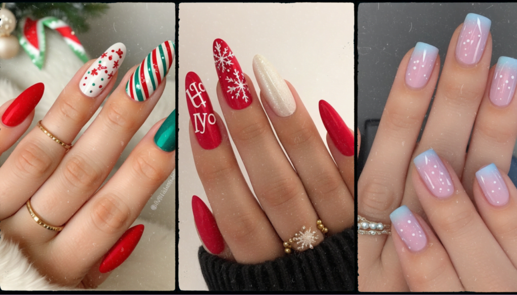 Stunning Christmas Nail Art Designs for Winter 2023