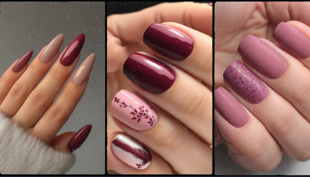 Elegant Fall Thanksgiving Nails