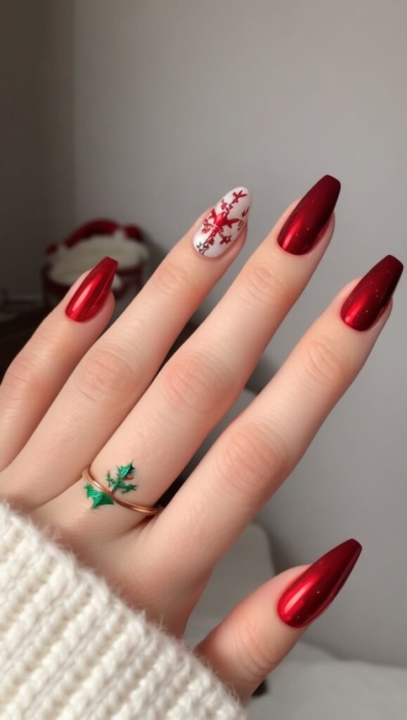 Stunning Christmas Nail Art Designs for Winter 2023