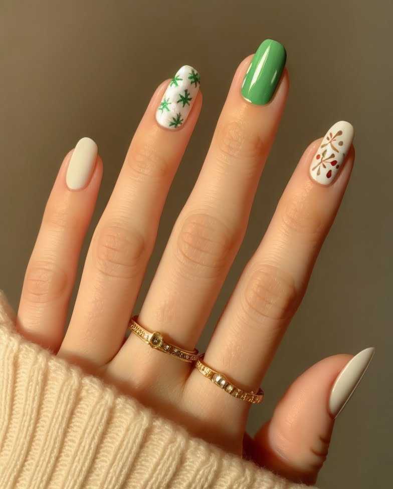 Stunning Christmas Nail Art Designs for Winter 2023