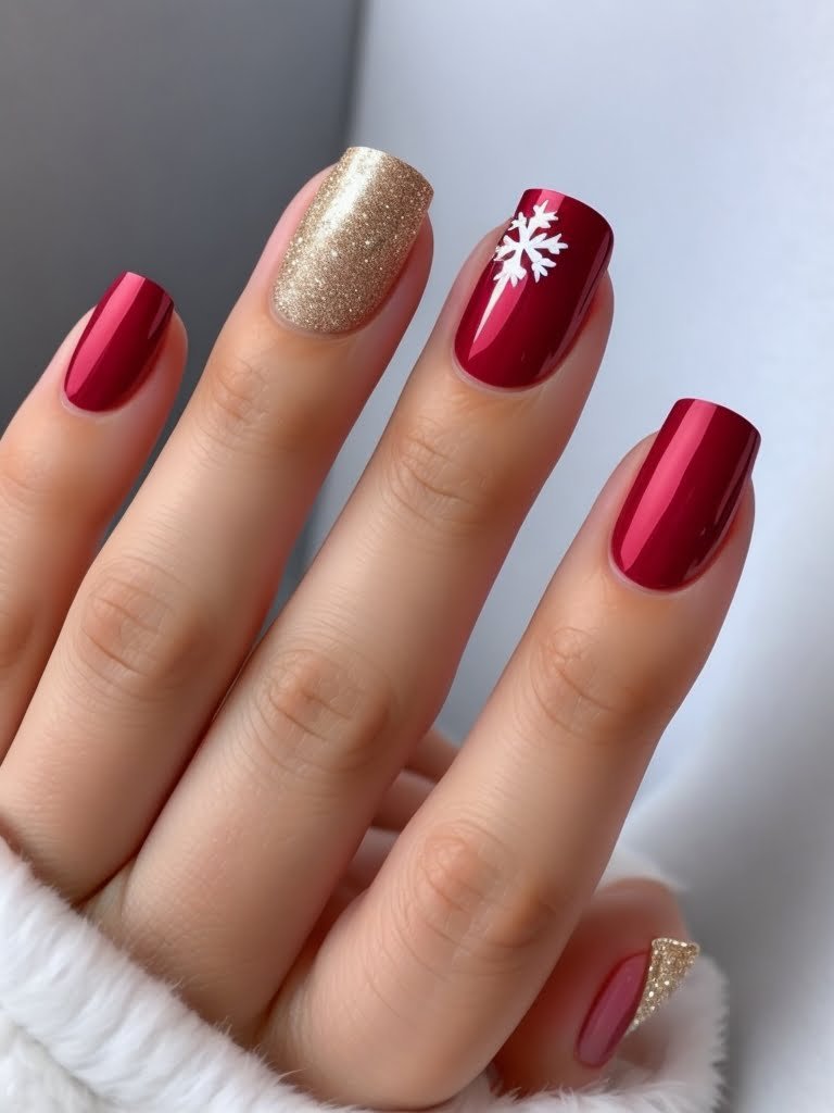 Adorable Christmas Nail Art for a Fun Holiday Season