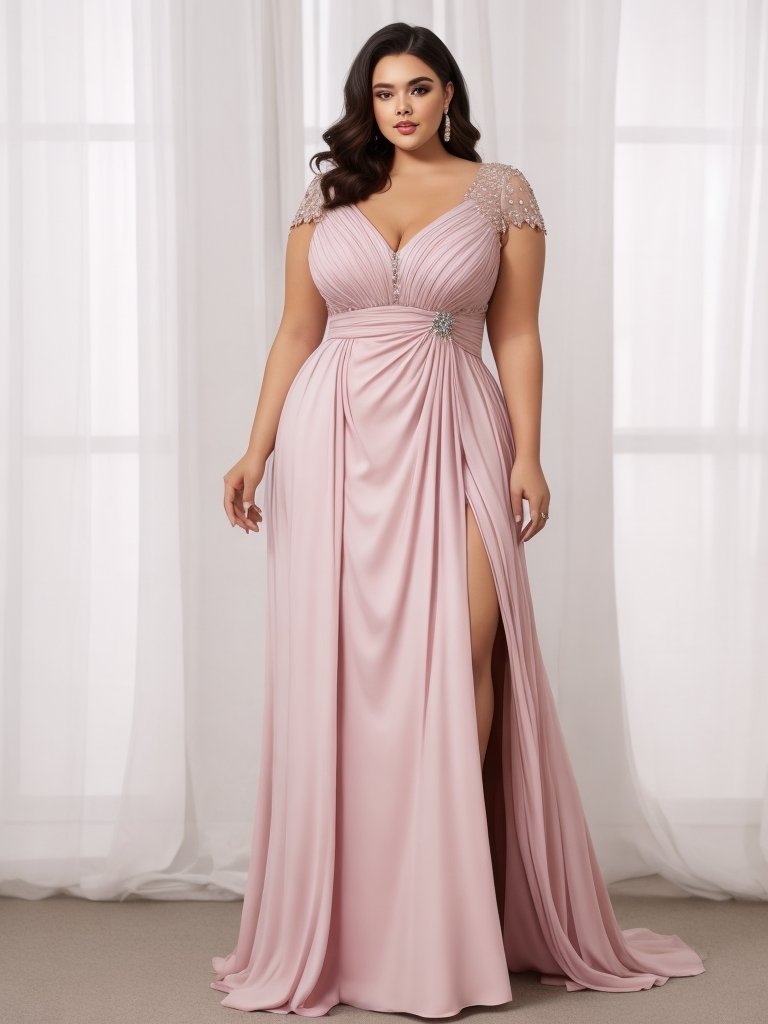 Gowns for Plus Size Women 8