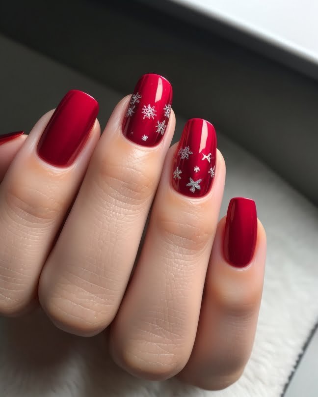 Short Christmas Nails