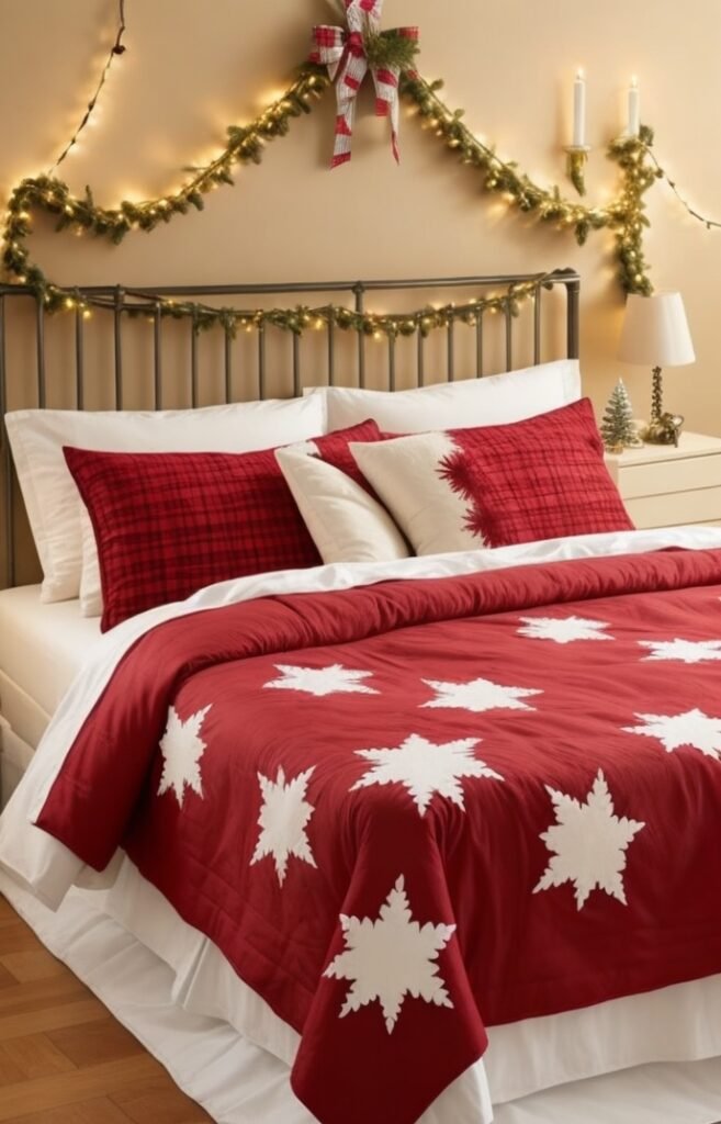 Transform Your Bedroom into a Winter Wonderland with These Christmas Decor Ideas