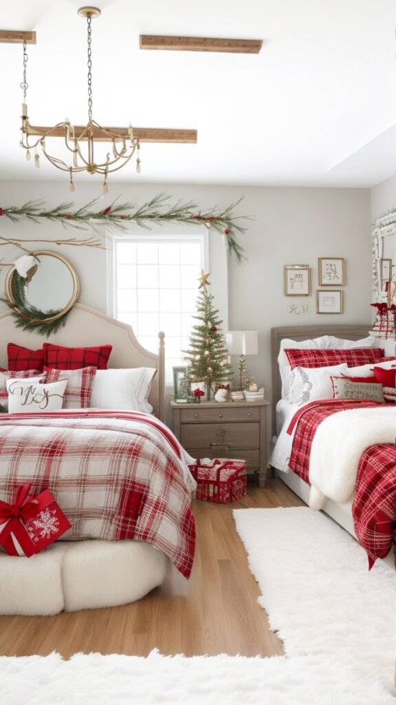 Transform Your Bedroom into a Winter Wonderland with These Christmas Decor Ideas