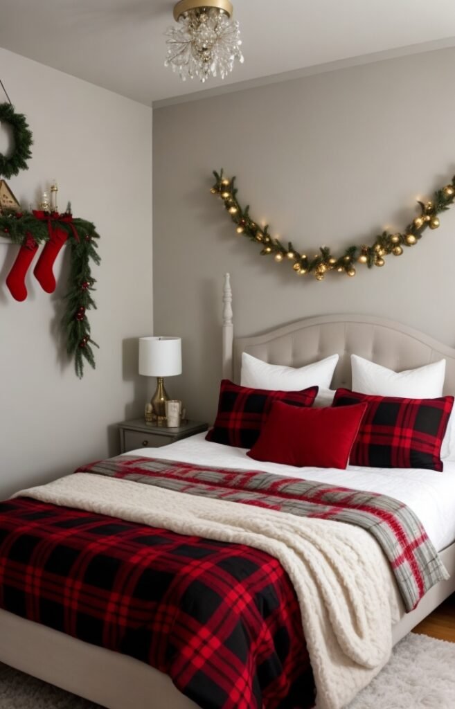 Transform Your Bedroom into a Winter Wonderland with These Christmas Decor Ideas