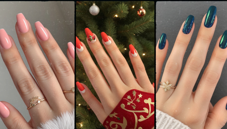 Cute and Simple Christmas Nail Ideas for 2023