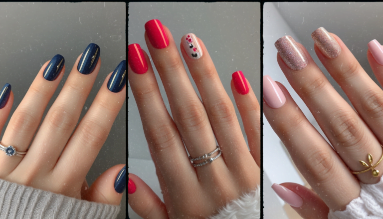 Short Winter Nails: Chic Designs for the Cold Season