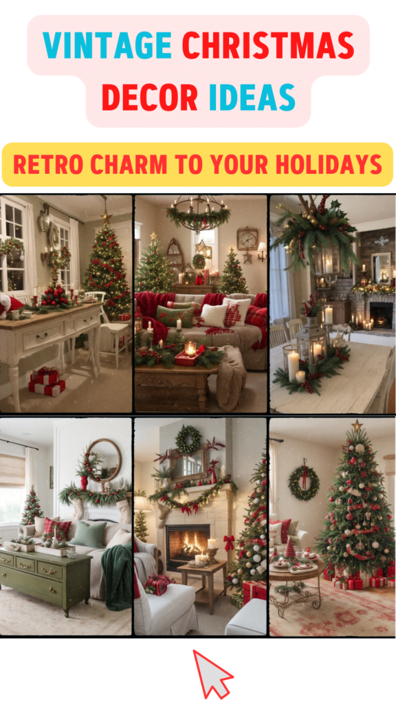 Vintage Christmas Decor Ideas: Bringing Retro Charm to Your Holidays