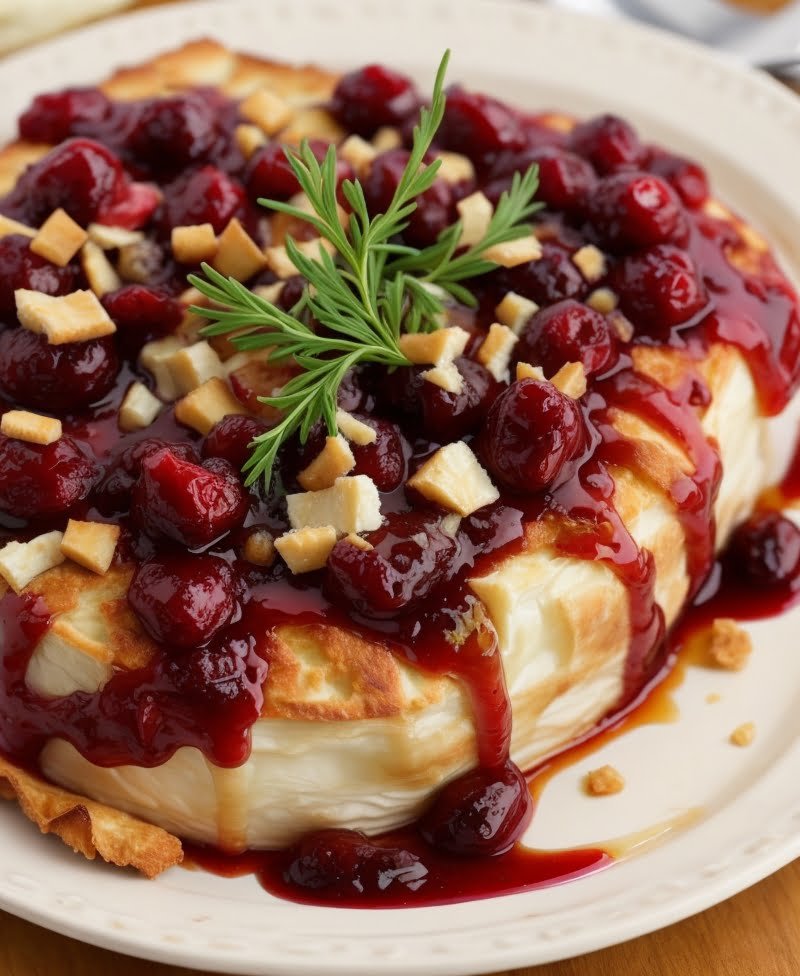 Absolute Reality v16 Baked Brie with Cranberry Sauce 2