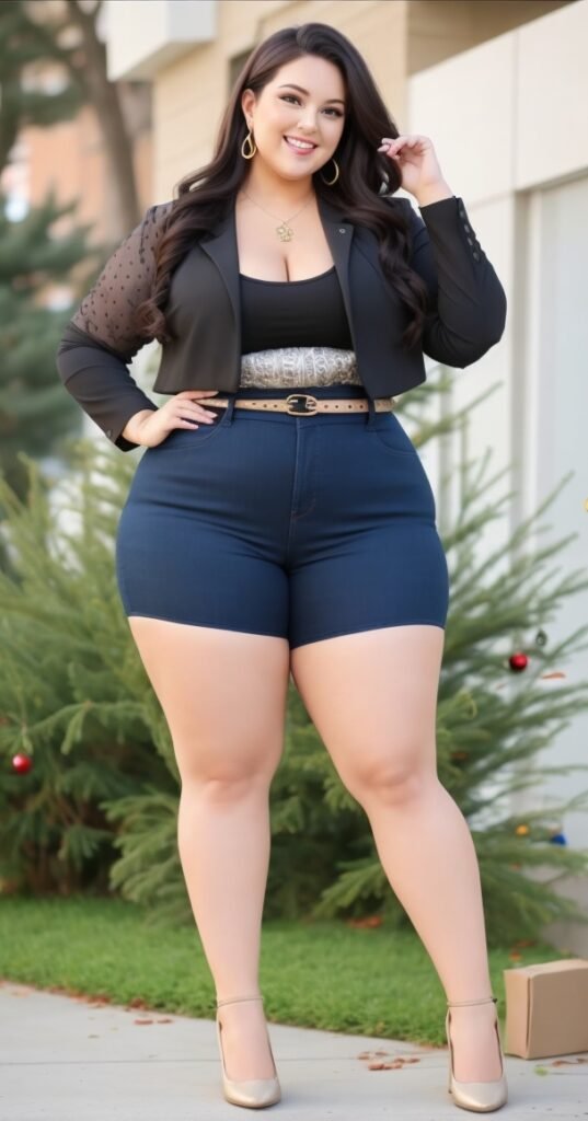 Casual Plus Size Outfits for Christmas Joy 4