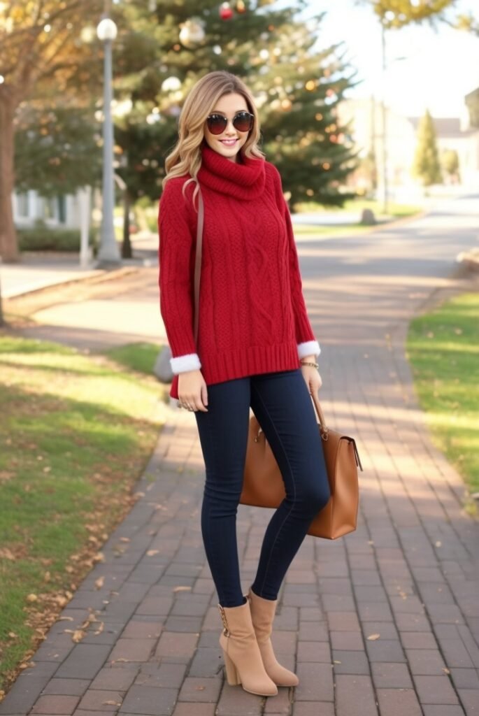 Christmas Outfit Ideas for Women 9