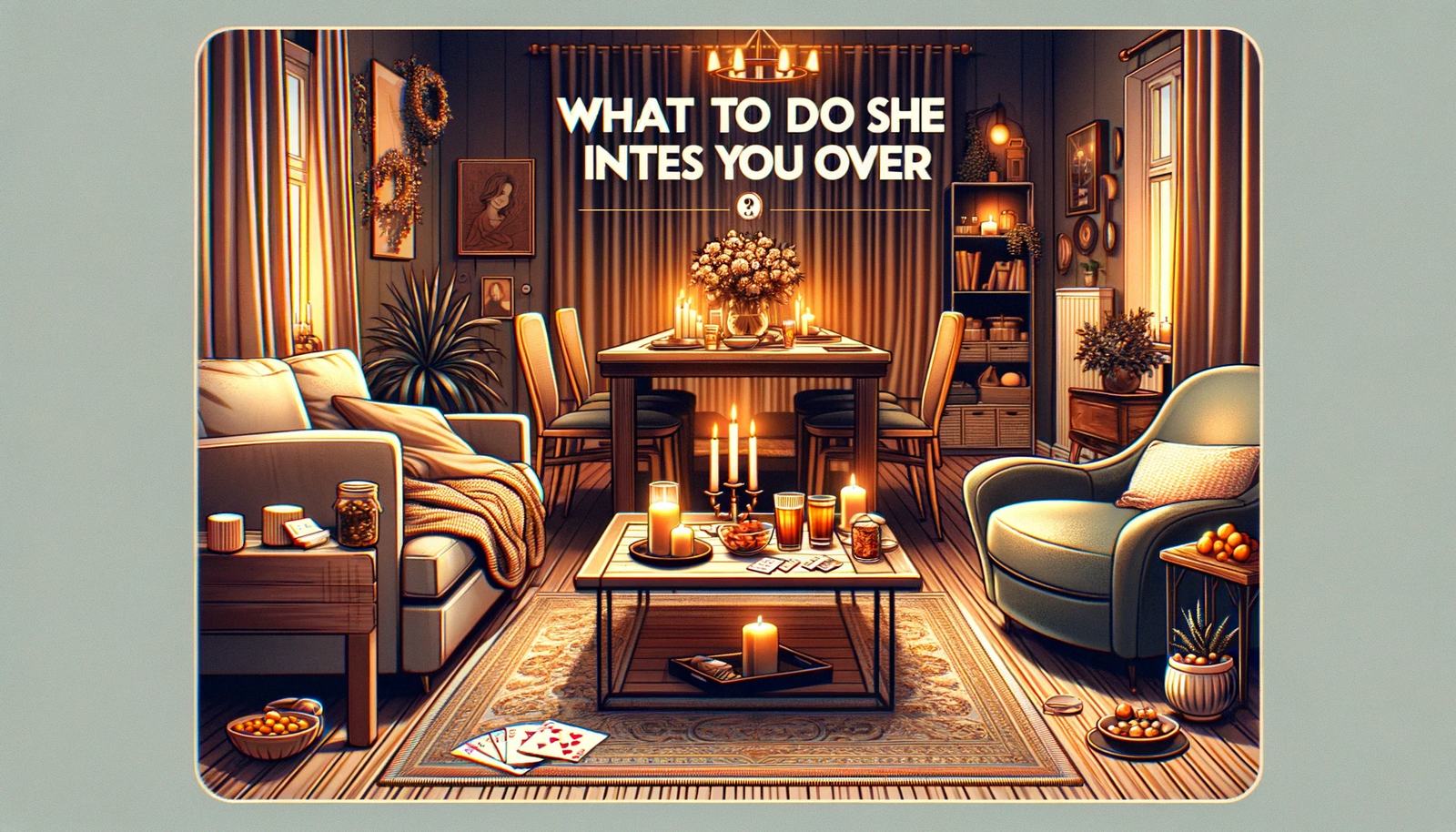 She Invited You Over: Next Steps for a Memorable Visit