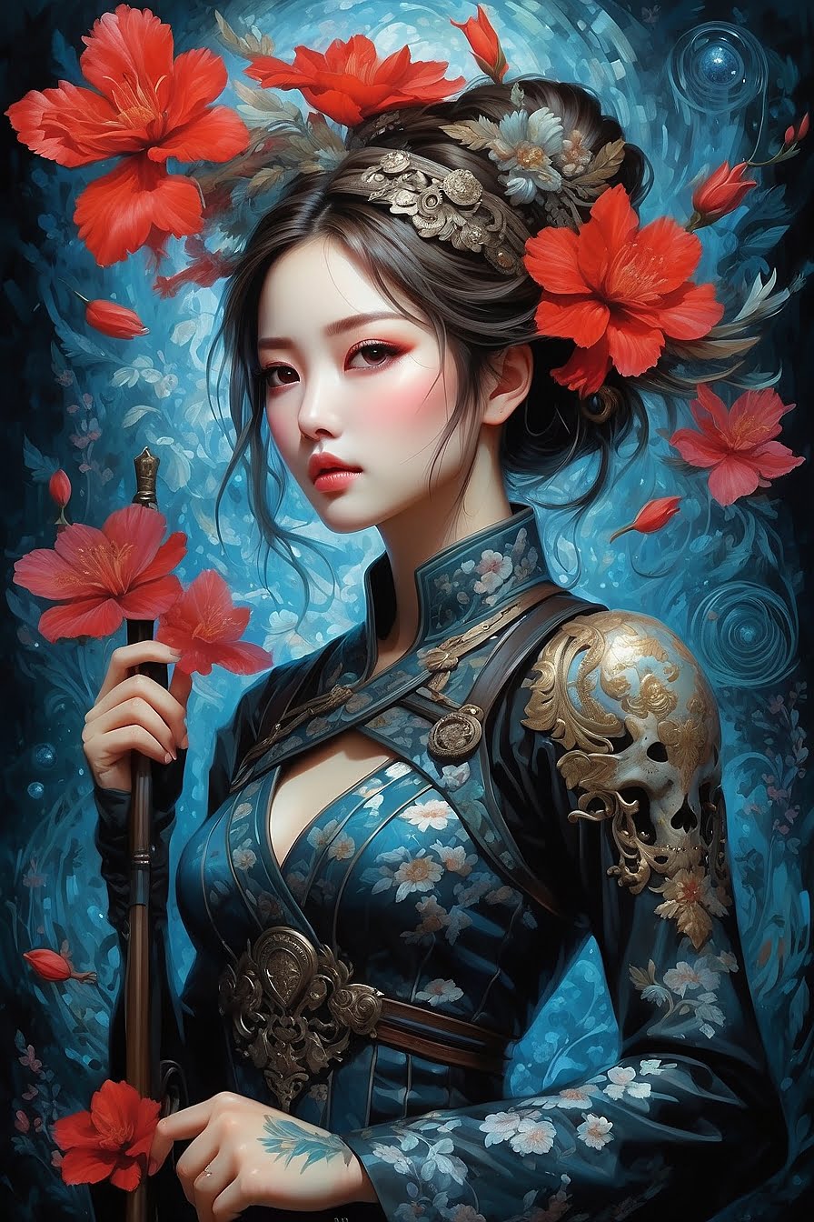 Japanese art phone wallpaper cheer lives