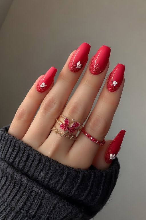 valentines nails 1