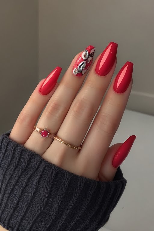 valentines nails 6