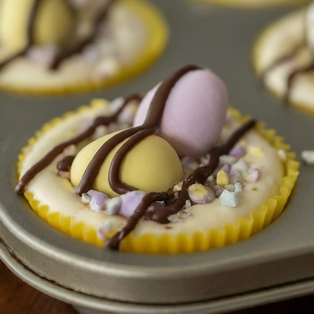 Mini Egg Cheesecake Bites: The Easiest (and Cutest) Easter Treat!