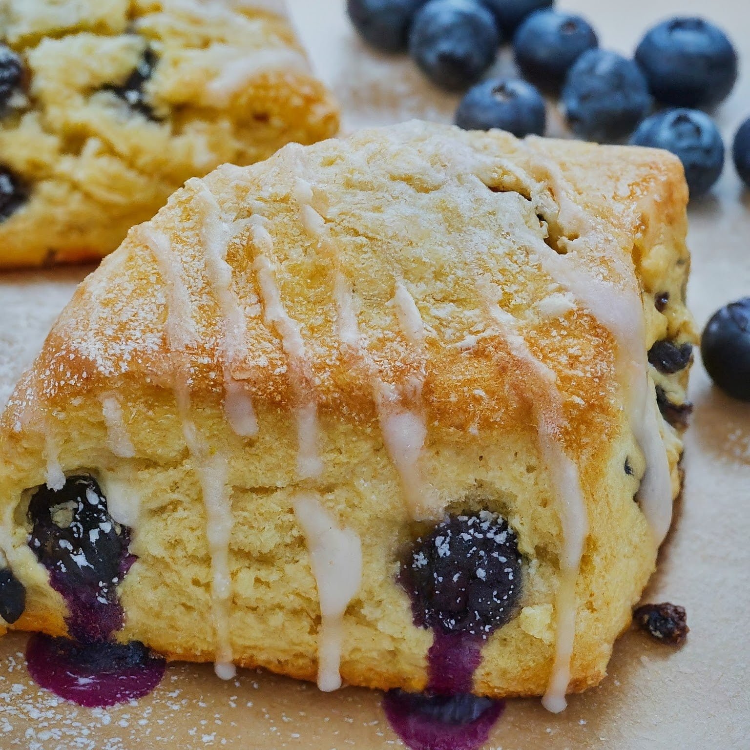 Glazed Blueberry Scones: The Easiest (and Most Delicious) Easter Treat!
