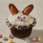 Hop into Spring with these Adorable and Delicious Almond Joy Easter Bunny Cupcakes!