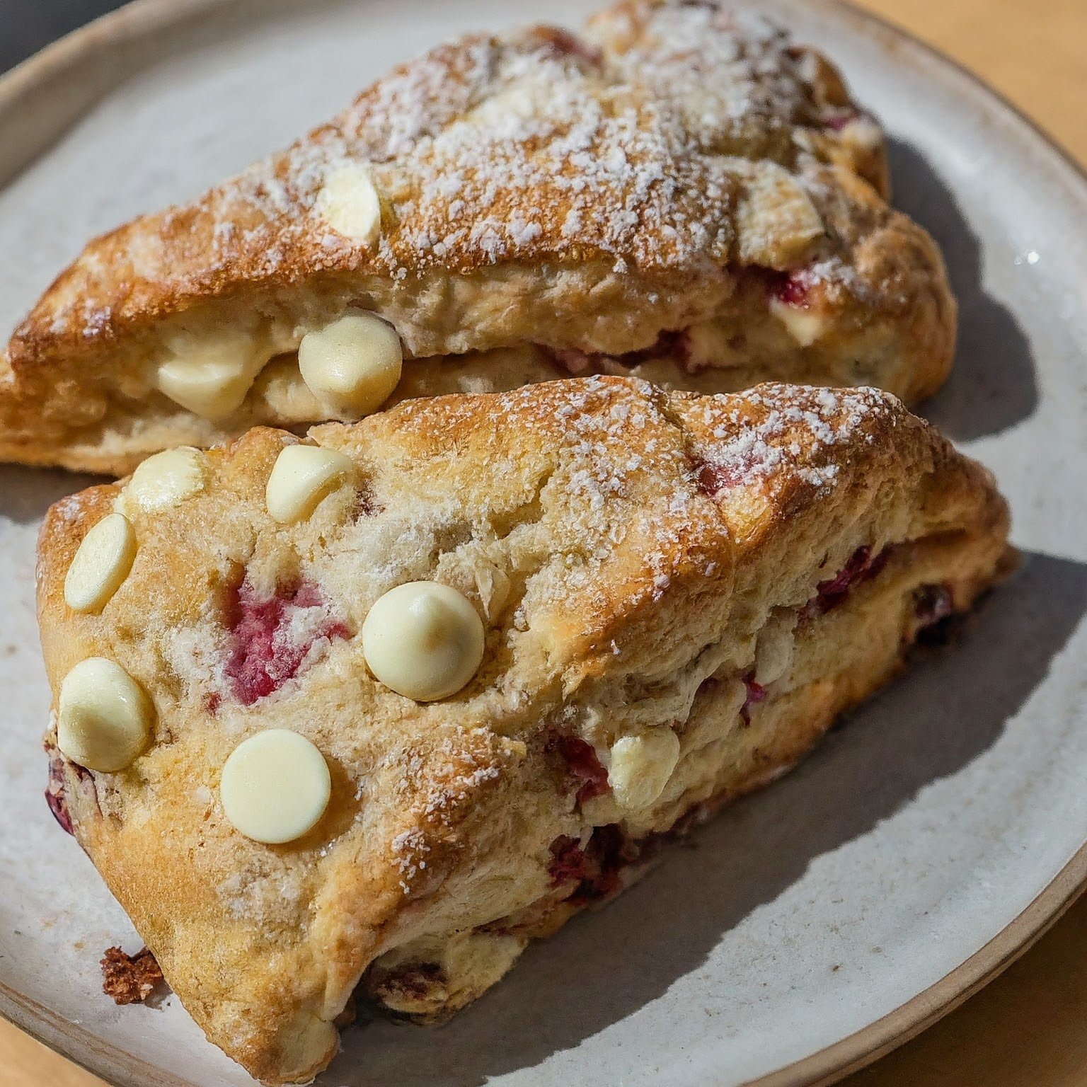 Calling All Bakers: Whip Up These Delightful White Chocolate Raspberry Scones for Easter! ** downloadphoto_prints