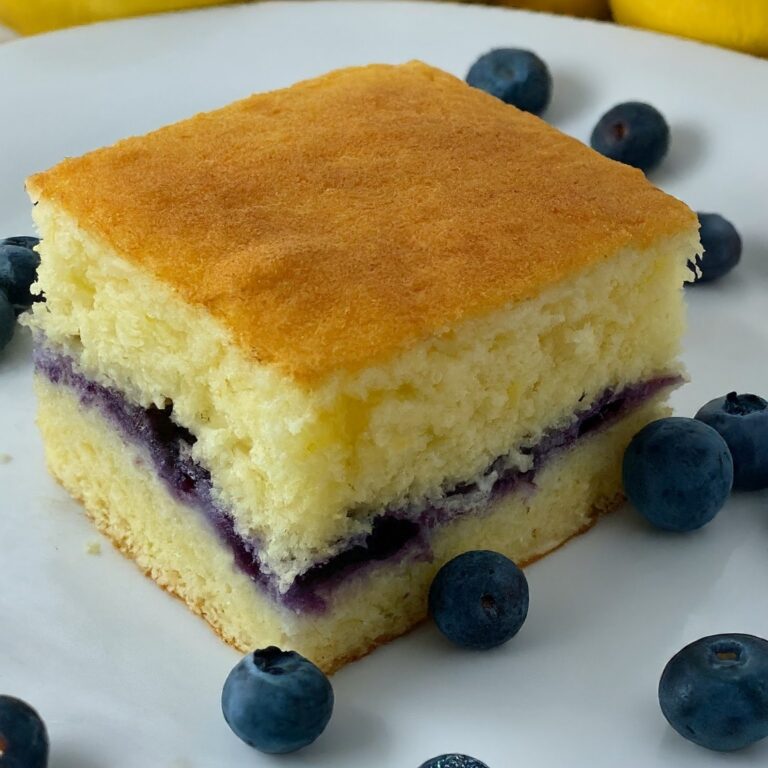 Lemon Blueberry Layer Cake: The Perfect Easy Easter Dessert