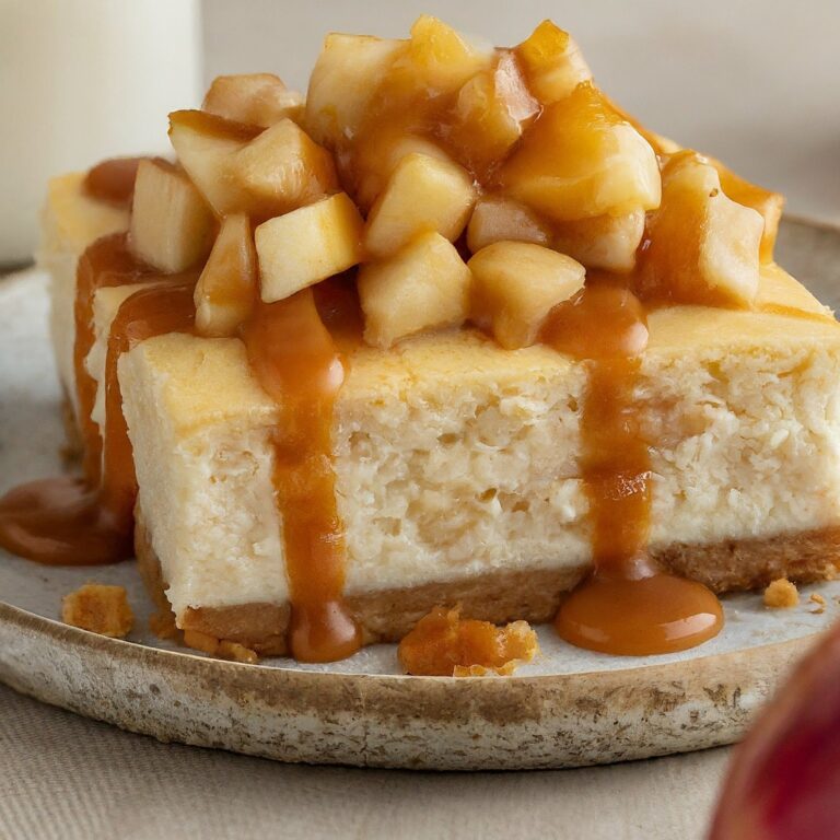 Caramel Apple Cheesecake Bars: The Perfect Easy Easter Dessert