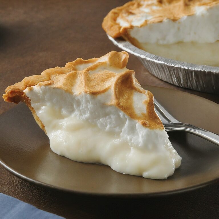 Dive into Delight: Easy Coconut Cream Pie with Toasted Meringue – The Perfect Easter Treat!